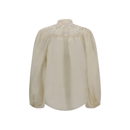 Zimmermann Bestickte Coco-Bluse