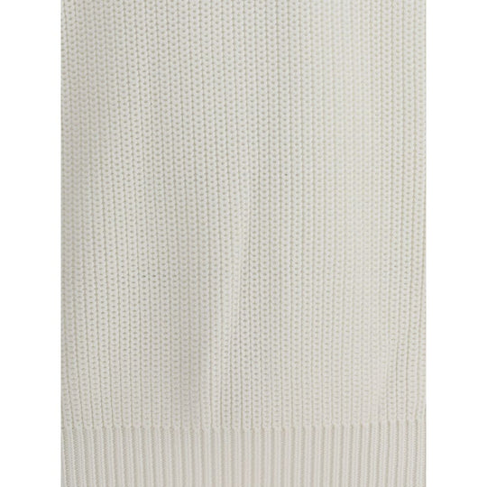 Brunello Cucinelli Halbe englische Rippe Pullover