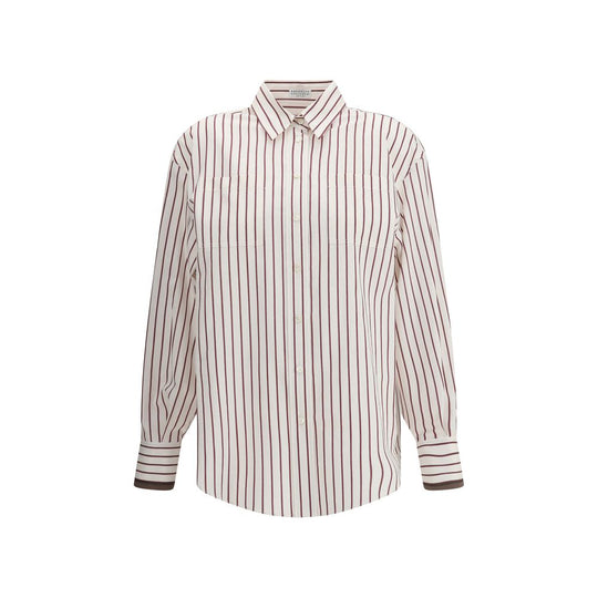 Brunello Cucinelli Gestreiftes Hemd