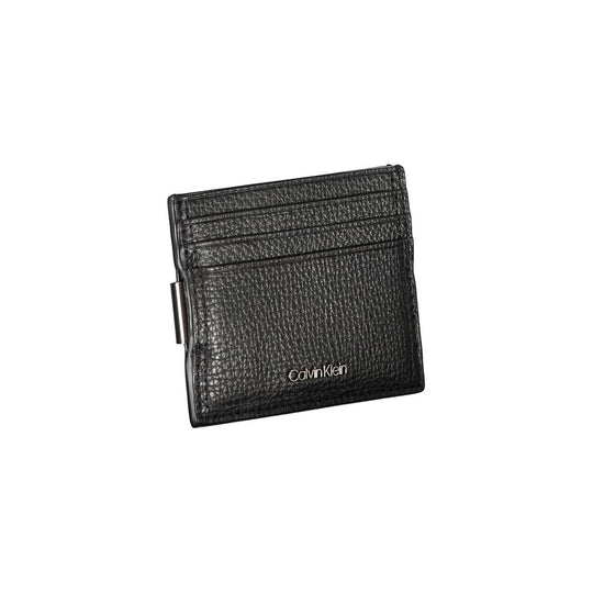 Calvin Klein Elegantes Leder-Kartenetui mit Geldklammer