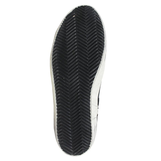 Golden Goose Schwarzer Canvas-Sneaker