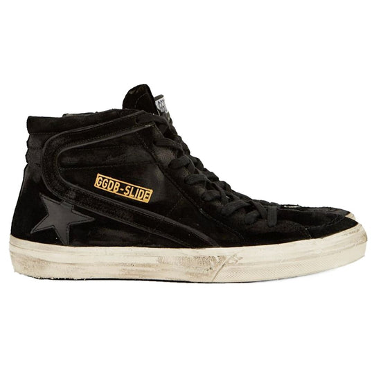 Golden Goose Sneaker aus schwarzem Kalbsleder