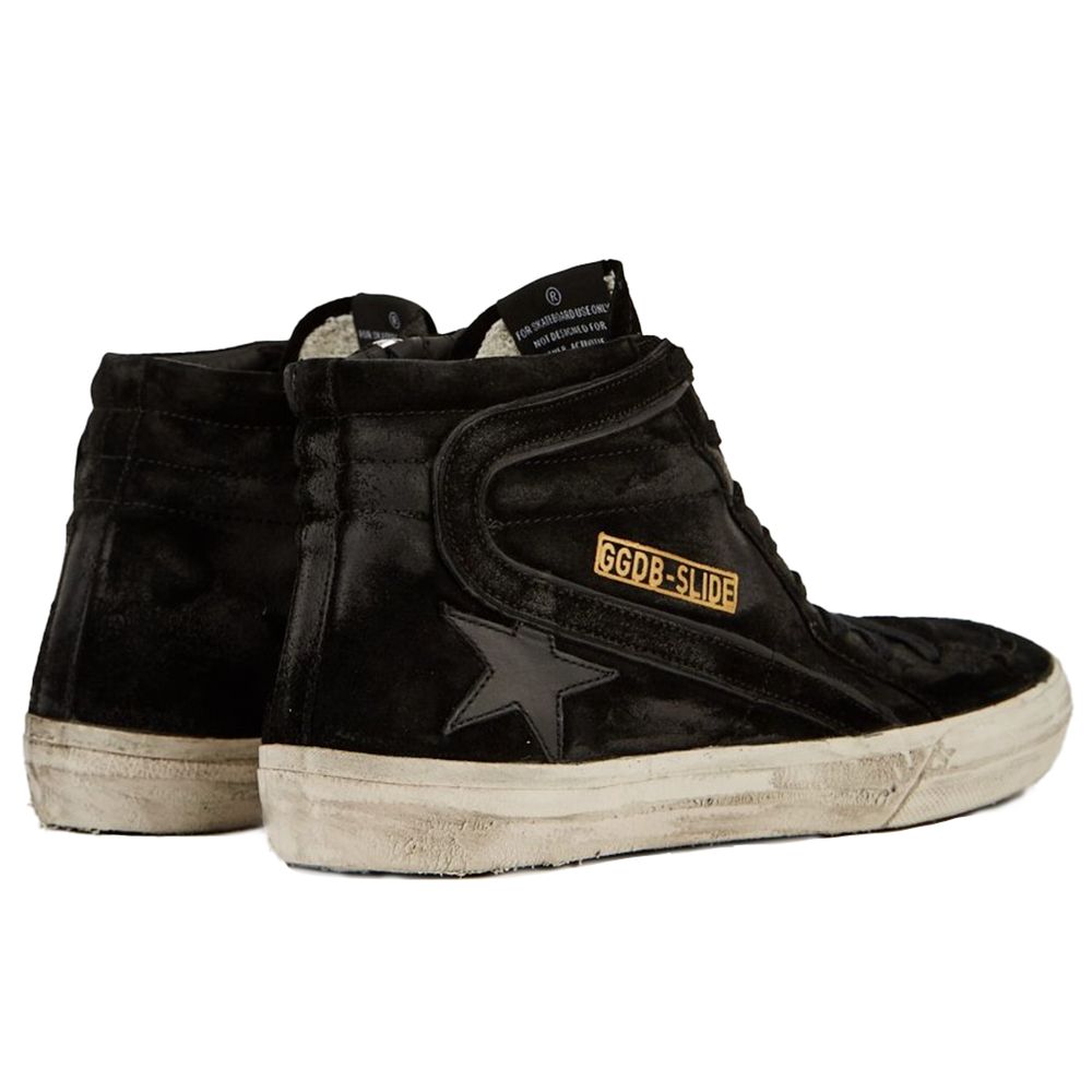 Golden Goose Sneaker aus schwarzem Kalbsleder