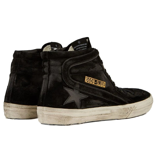Golden Goose Sneaker aus schwarzem Kalbsleder