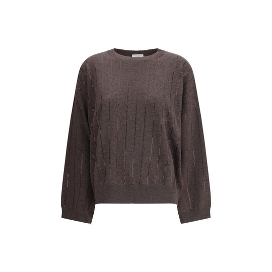 Brunello Cucinelli Pullover mit Pailletten