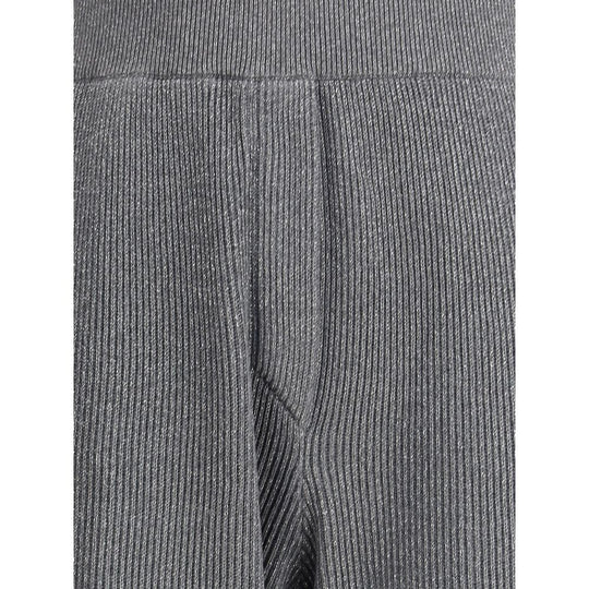 Brunello Cucinelli Gerippte Lurex-Hose