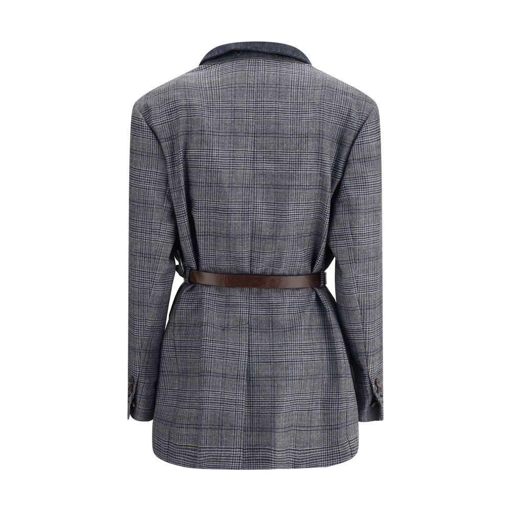 Brunello Cucinelli Blazer mit Prince-of-Wales-Muster