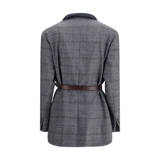 Brunello Cucinelli Blazer mit Prince-of-Wales-Muster
