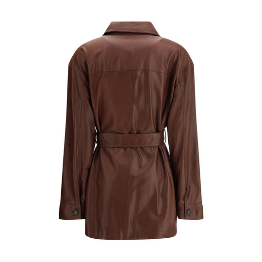 Brunello Cucinelli Jacke aus Saharaleder