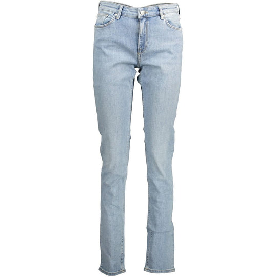 Gant Hellblaue Baumwolle Damen Jeans