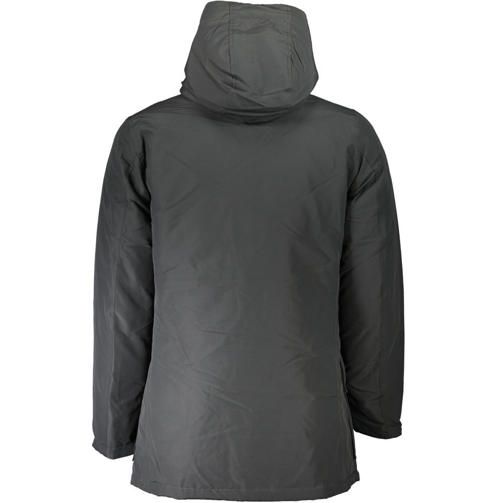 Woolrich Graue Baumwolle Männer Jacke