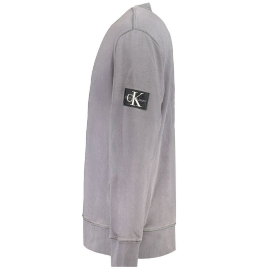 Calvin Klein Brauner Baumwollpullover für Männer