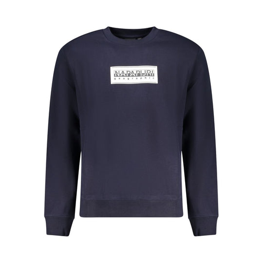Napapijri Blauer Baumwollpullover für Männer
