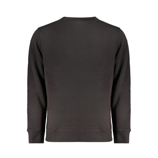 Calvin Klein Schwarzer Baumwollpullover für Männer