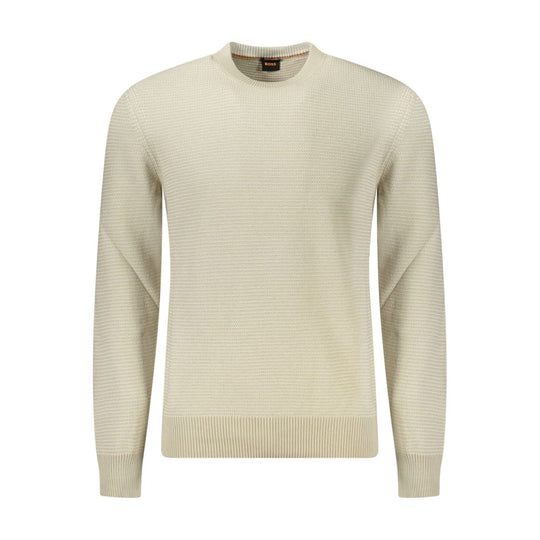 Hugo Boss Beige Baumwolle Männer Pullover