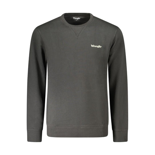 Wrangler Schwarzer Baumwollpullover für Männer