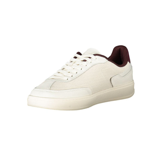 Tommy Hilfiger Beige Leder Damen Sneaker