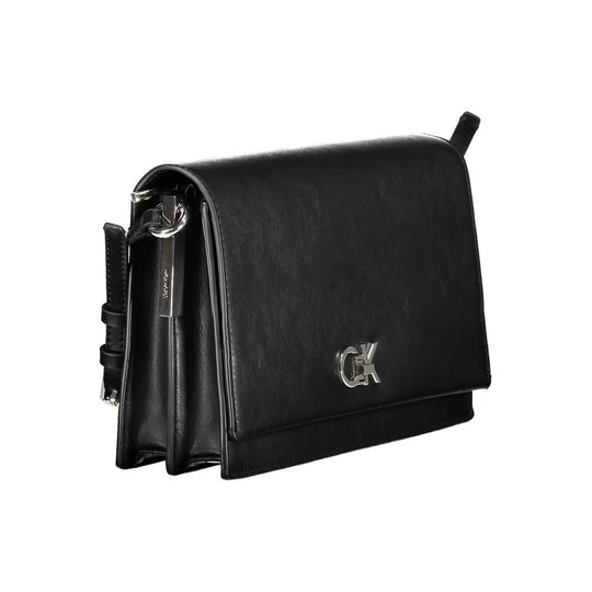 Calvin Klein Schwarz Polyester Frauen Handtasche