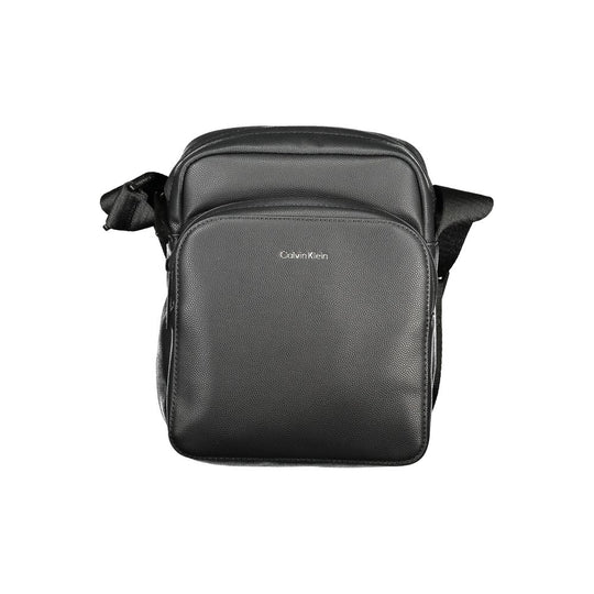 Calvin Klein Schwarze Polyester Männer Umhängetasche