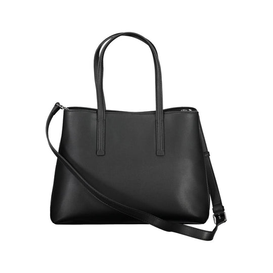 Calvin Klein Schwarz Polyester Frauen Handtasche