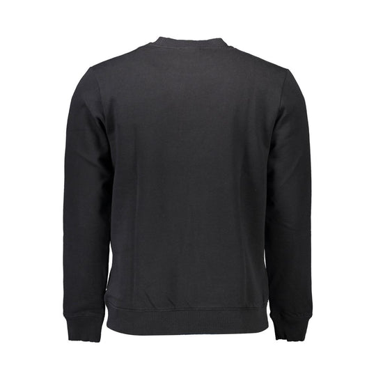 Napapijri Schwarzer Baumwollpullover für Männer