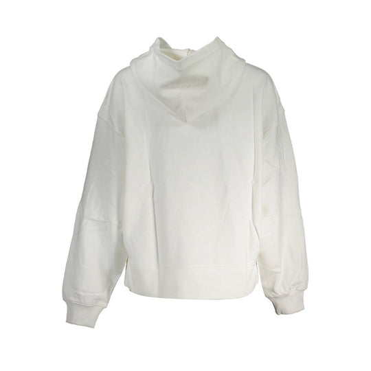 Calvin Klein Weißer Baumwollpullover für Frauen