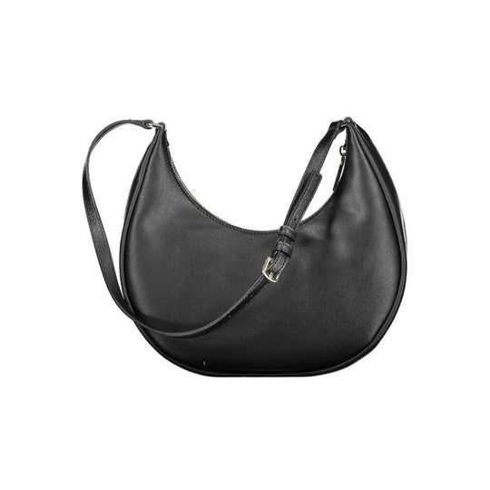 Calvin Klein Schwarz Recyceltes Polyester Damen Handtasche