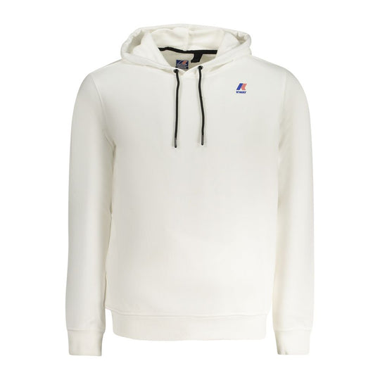 K-WAY Weißer Baumwollpullover für Männer