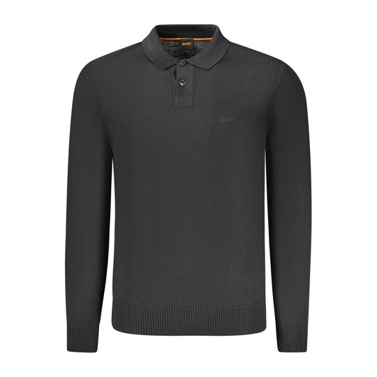 Hugo Boss Schwarzer Pullover aus Wolle für Männer