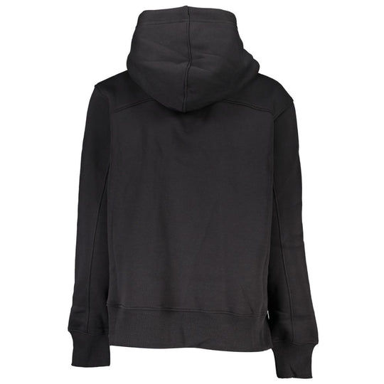 Calvin Klein Schwarzer Baumwollpullover für Frauen