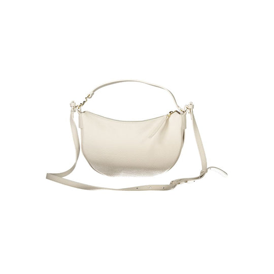 Coccinelle Weiße Lederhandtasche