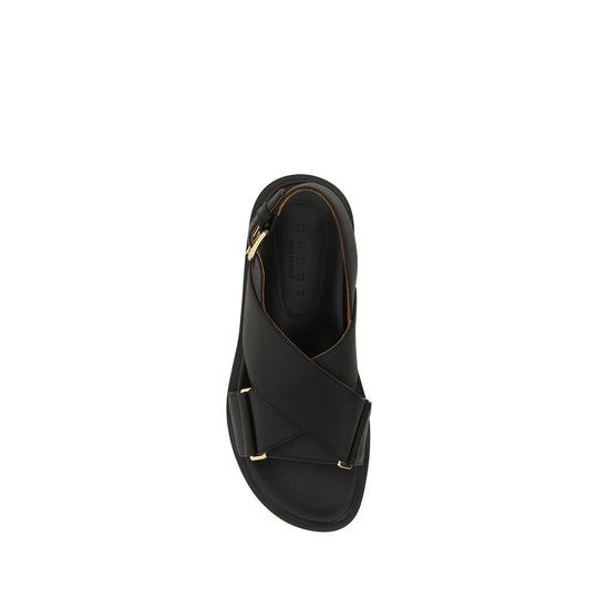 Marni Fussbett-Sandalen