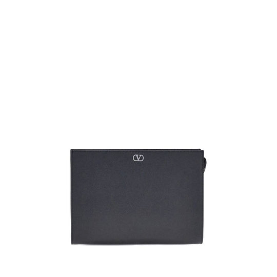 Valentino Garavani Genarbtes Leder Etui