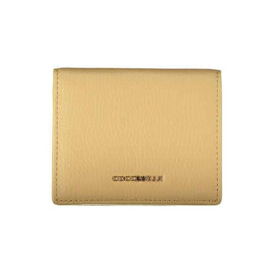 Coccinelle Beige Leder Brieftasche