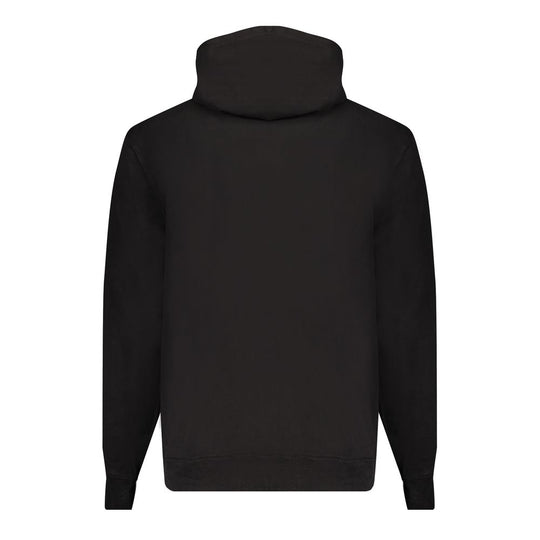 Calvin Klein Schwarzer Baumwollpullover mit Kapuze für Männer