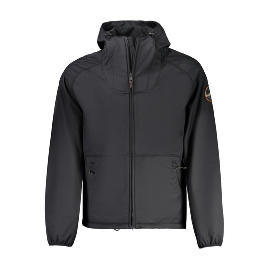 Napapijri Schwarze Recycelte Polyester Herren Jacke