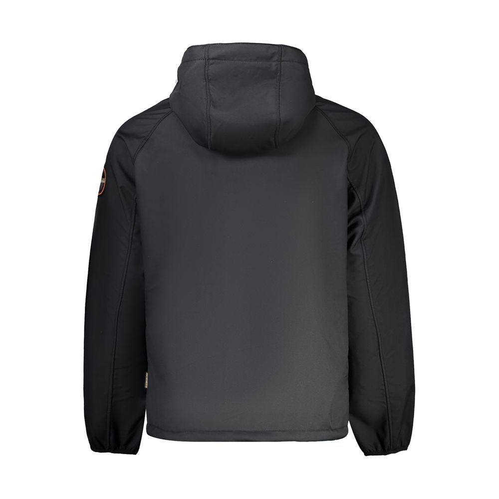Napapijri Schwarze Recycelte Polyester Herren Jacke