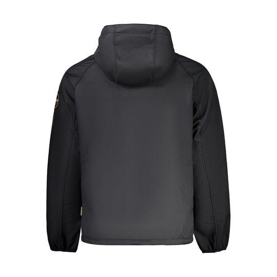 Napapijri Schwarze Recycelte Polyester Herren Jacke