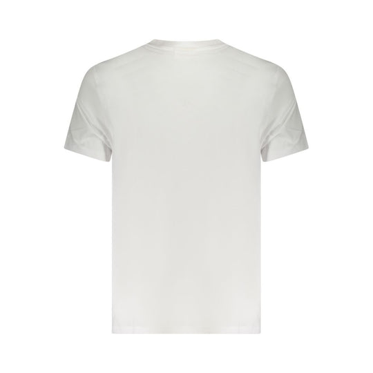 Calvin Klein Weißes Baumwolle Männer T-Shirt