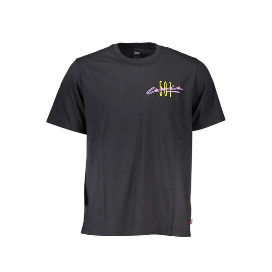 Levi's Schwarzes Baumwolle Männer T-Shirt