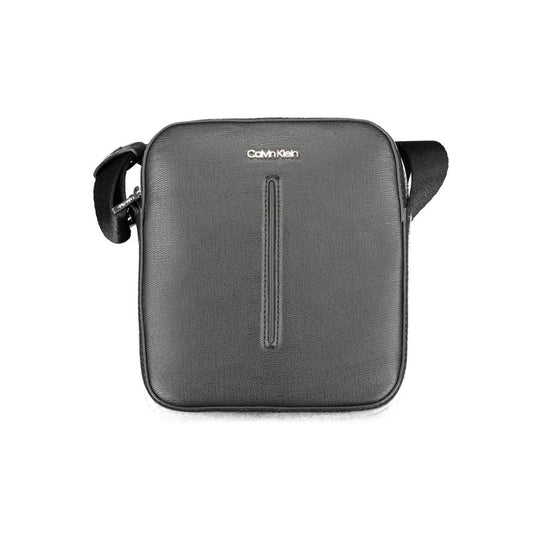 Calvin Klein Schwarze Polyester Männer Umhängetasche