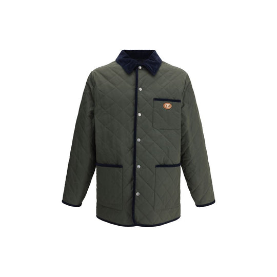 Valentino Jacke mit Logo-Steppung