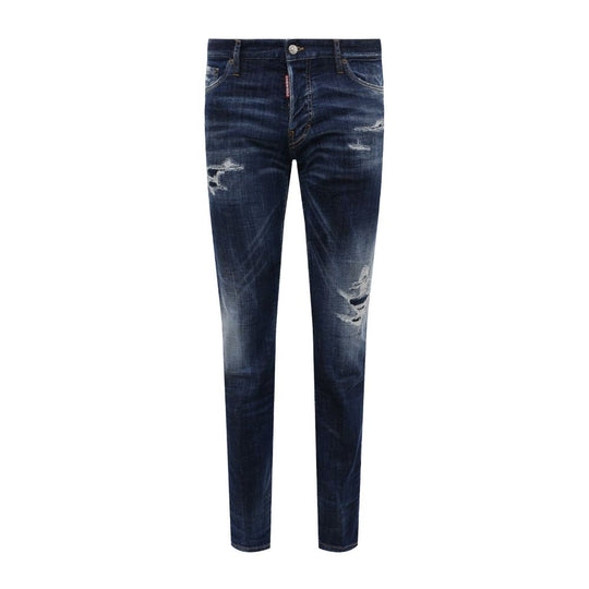 Dsquared² Blaue Baumwolle Herren Slim Jean