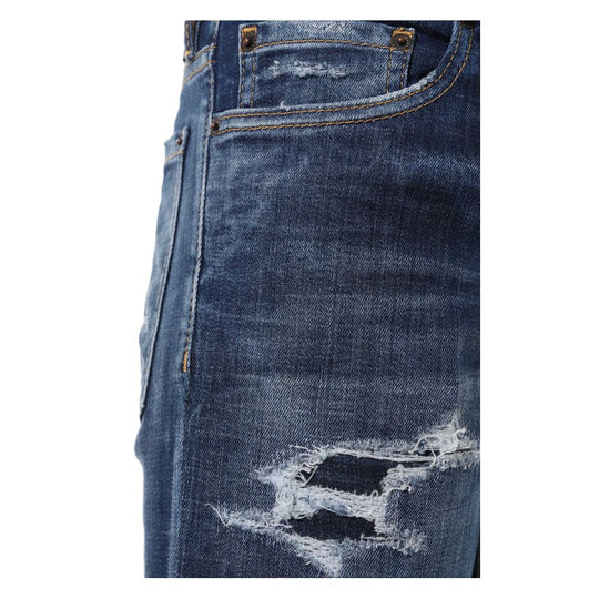 Dsquared² Blaue Baumwolle Herren Slim Jean