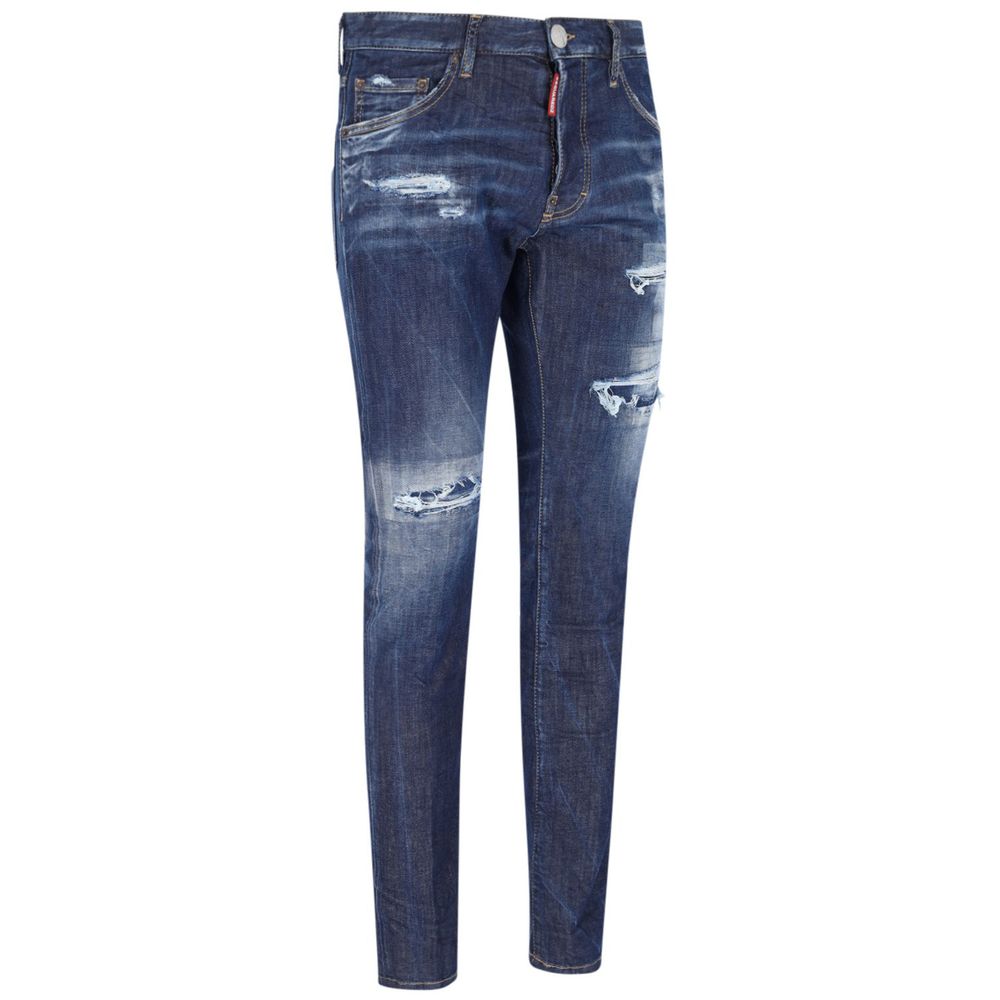 Dsquared² Blaue Baumwolle Männer Jeans