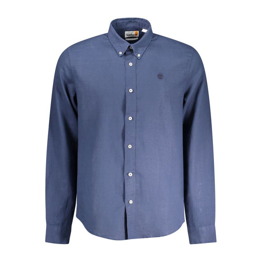 Timberland Blaues Baumwollhemd