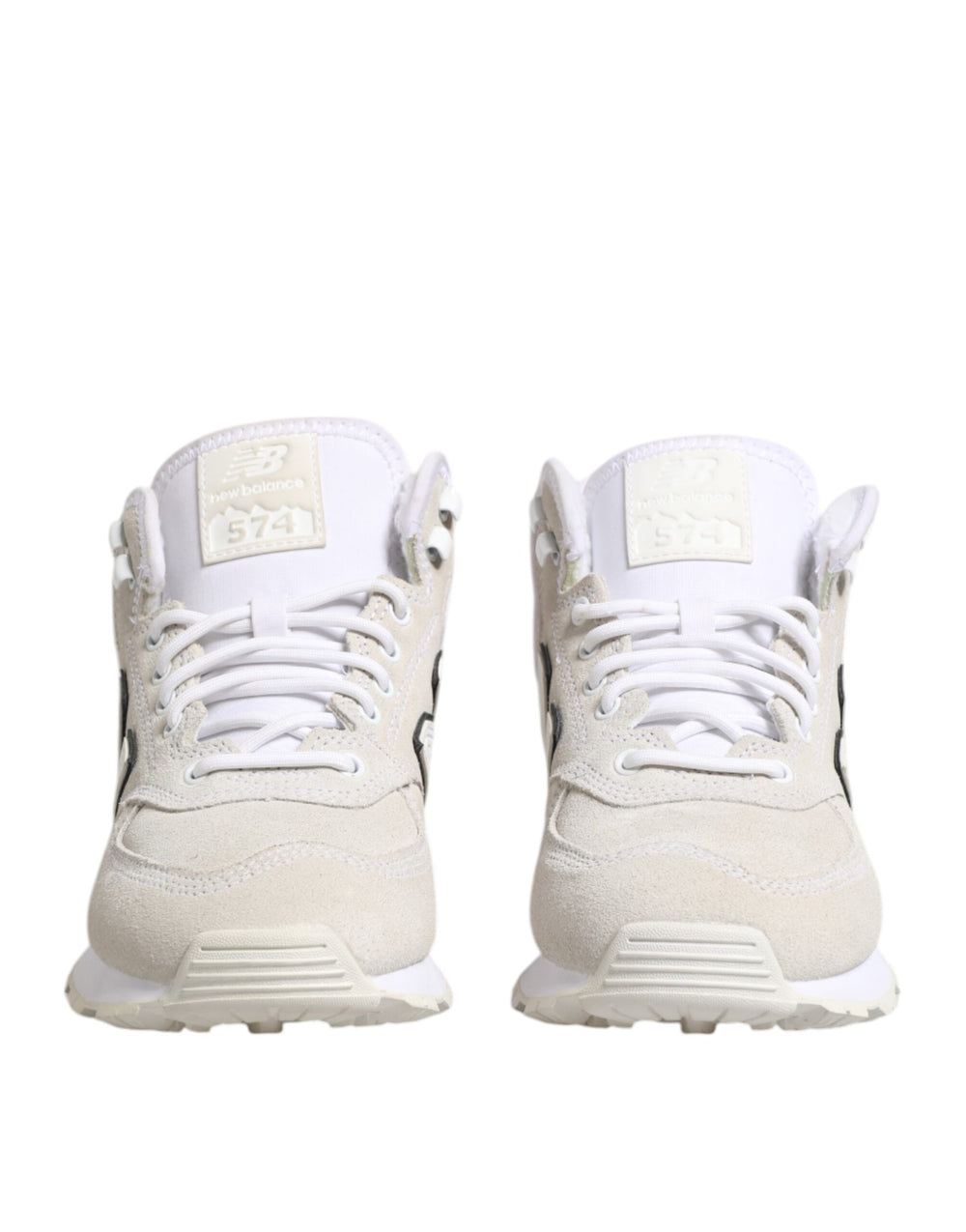New Balance Off Weiß Wildleder Turnschuhe Schuhe