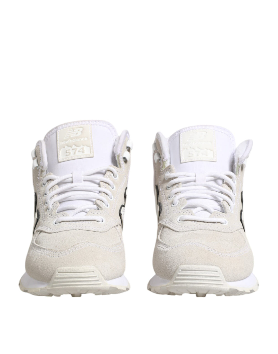 New Balance Off Weiß Wildleder Turnschuhe Schuhe