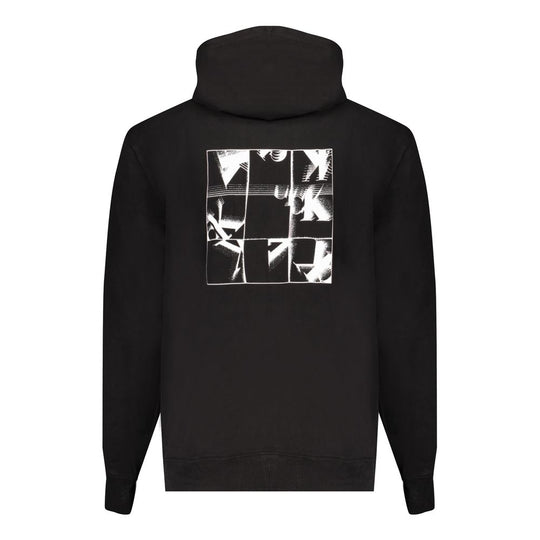 Calvin Klein Schwarzer Baumwollpullover für Männer
