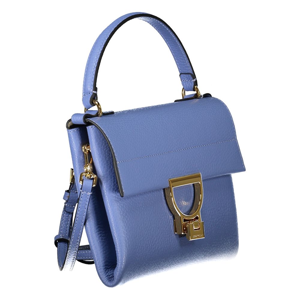 Coccinelle Hellblaue Leder Damen Handtasche